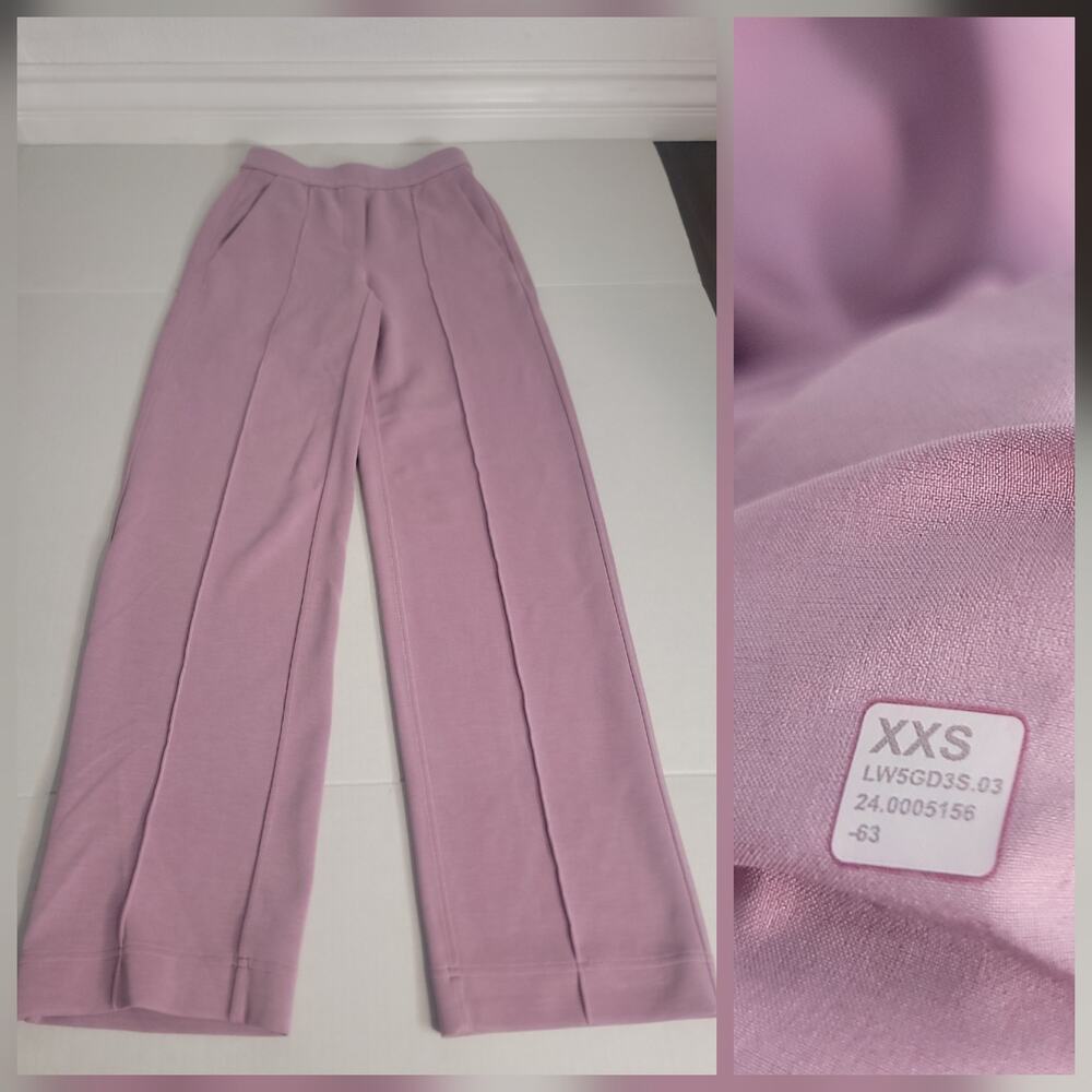 Lululemon Women's Softstreme Pintuck High Rise Pant Size 2XS Lavender 31.5" Ins